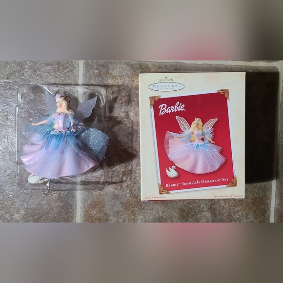 2003 Barbie Swan lake Christmas ornaments - Picture 2 of 7